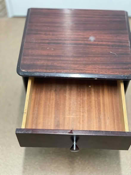 Photo of free Mahogany style side table (Bow BOW E3) #3