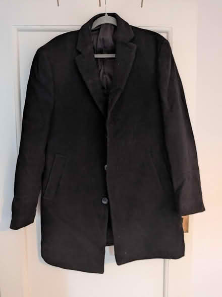 Photo of free Black wool coat (W5) #1