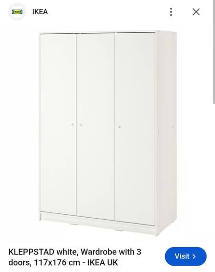 Photo of free 3 door wardrobe (Skid Hill Lane CR6) #1