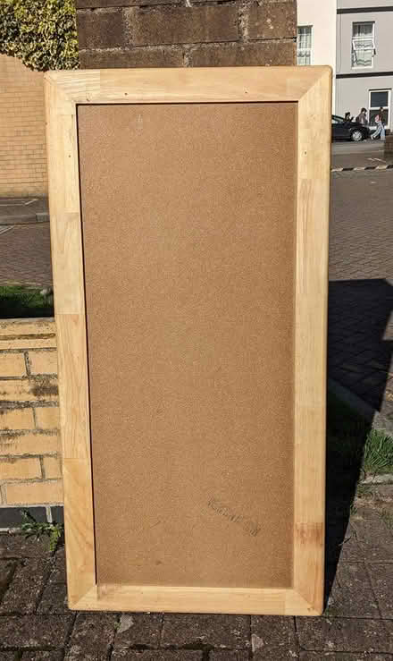 Photo of free Tiled Wooden Table (No legs) (PL4 Greenbank.) #2