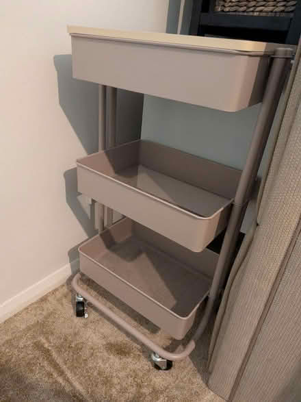Photo of free 3 tier craft trolley on wheels (Maidstone ME15) #3