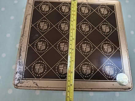 Photo of free Old biscuit tin with hinged lid. (Risinghurst OX3) #2