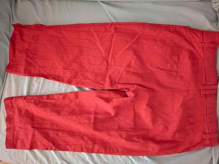Photo of free Red trousers UK12. Half calf length (North Acton) #2