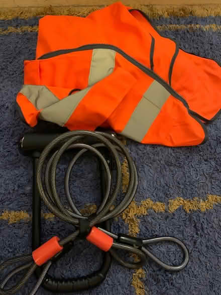 Photo of free Bike locks and high vis (Bethnal Green E1) #1
