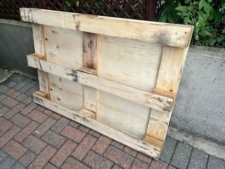 Photo of free Small Pallett with Solid Ply Base (Allestree) #1