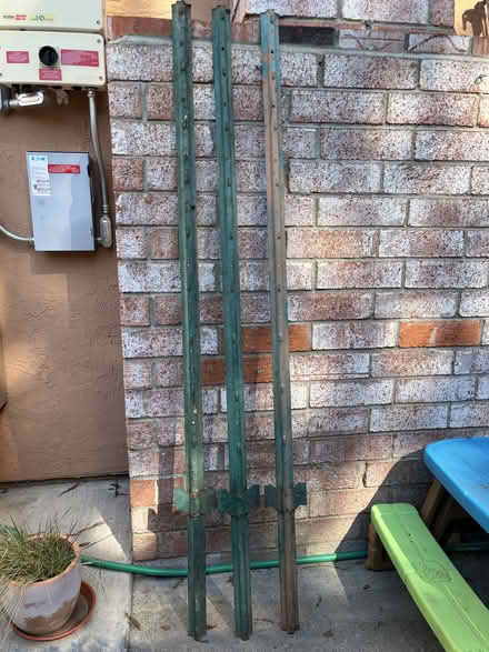 Photo of free 3 heavy duty metal stakes (Concord) #1