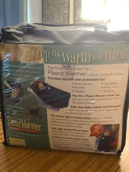 Photo of free Baby fleece carrier and blanket (Jackson) #2