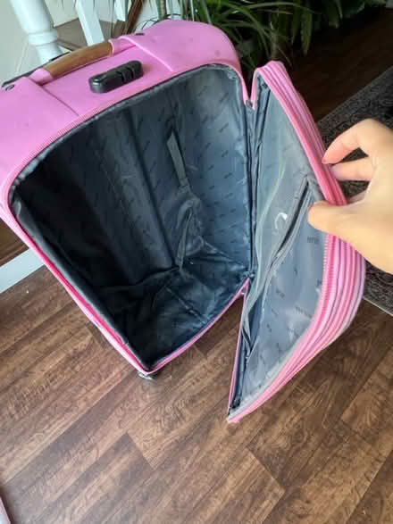 Photo of free Medium pink suitcase (Hollingbury BN1) #4