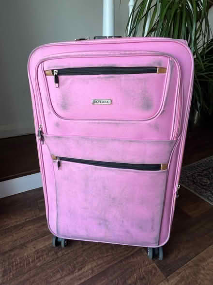 Photo of free Medium pink suitcase (Hollingbury BN1) #1