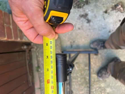 Photo of free Adjustable clothes rail on casters (Saltdean BN2) #2