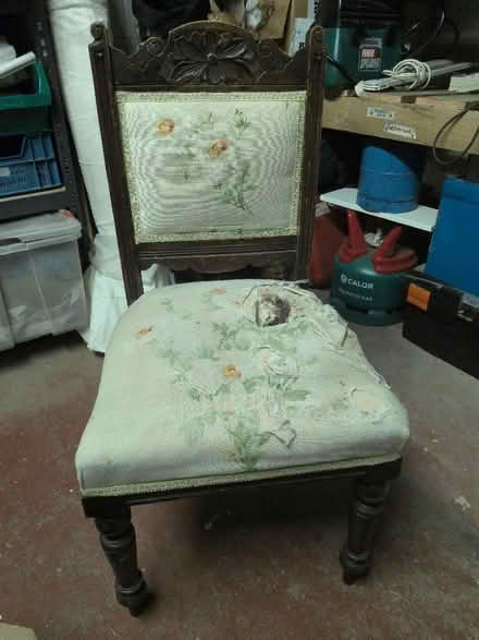 Photo of free Vintage wooden chair - needs work (Craiglockhart EH14) #1