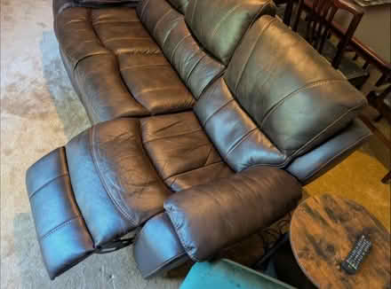 Photo of free Brown 3 seat electric recliner sofa (Maidstone ME15) #4