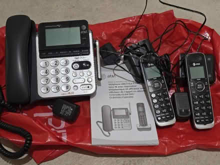 Photo of free Cord and cordless phone set (9th line&hoover park dr.) #1