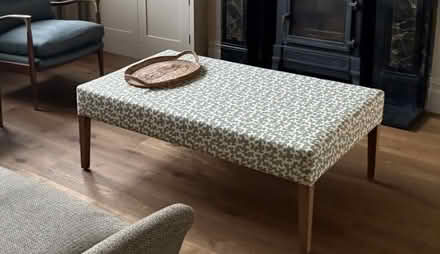 Photo of free Upholstered ottoman (Balham SW12) #1