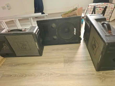 Photo of free Large speakers (Swords) #1