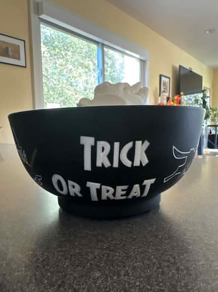 Photo of free Talking Trick or Treat Candy Bowl (Highland Ave, RWC) #1
