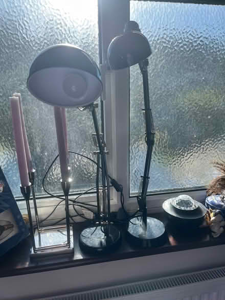 Photo of free Black Angle Poise Desk lamps (Chorleywood WD3) #1