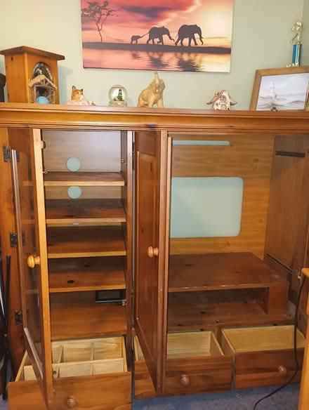 Photo of free Storage cabinet/Entertainment (Whitinsville, MA) #2