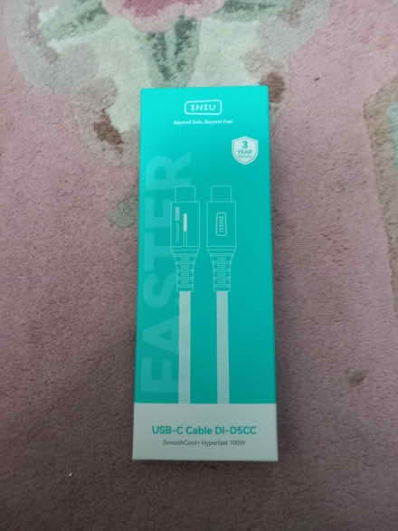 Photo of free Brand New USB-C TO USB-C CABLE 2m (South Bermondsey SE16) #1