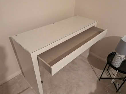 Photo of free White glass top dressing table (Maidstone ME15) #2