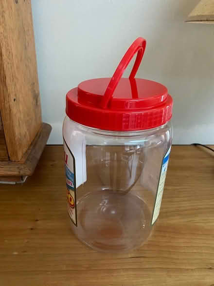 Photo of free Plastic container with lid (South Downers Grove near YMCA) #2