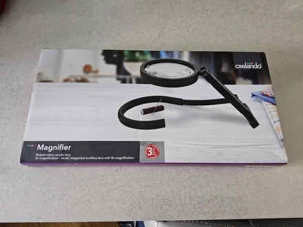 Photo of free Desk magnifying glass brand new (Putnoe MK41) #2