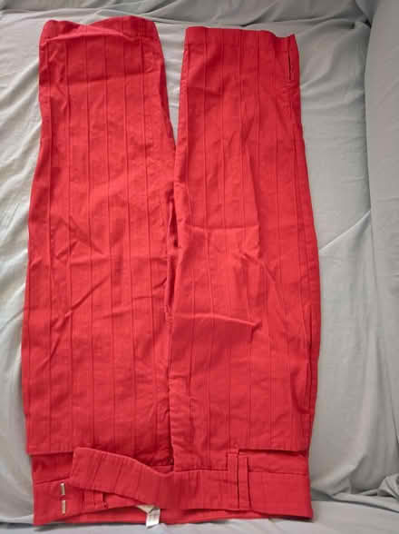 Photo of free Red trousers UK12. Half calf length (North Acton) #1