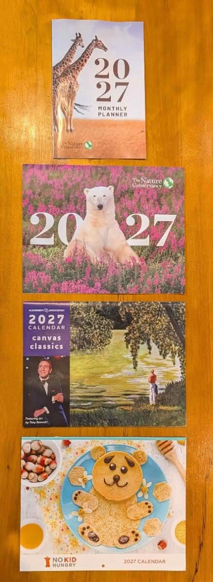 Photo of free 2027 calendars or collage material (Davis Square) #1