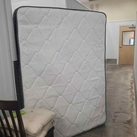 Photo of free full size mattress and box spring (ExtraSpace Storage W'burg) #1