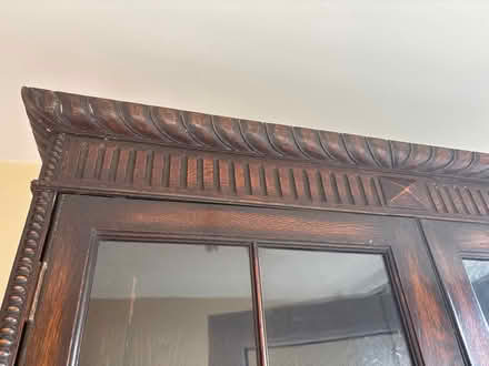 Photo of free 19th C bureau bookcase with key (Frome nr Welshmill park BA11 2) #4
