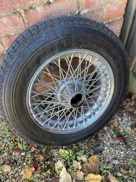 Photo of free Classic car spoke wheel (SN8 Marlborough) #2