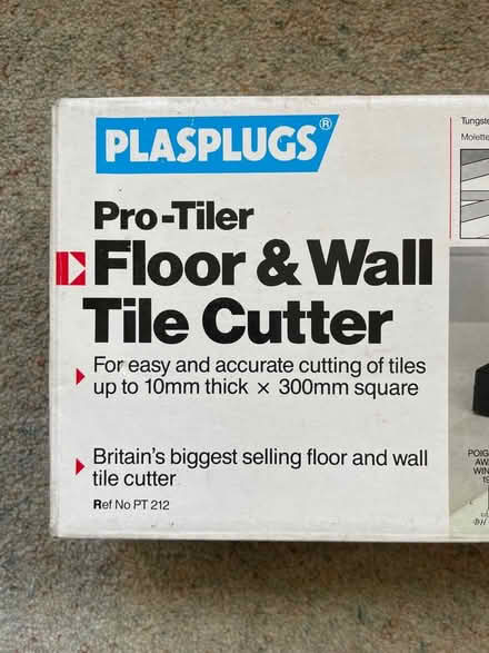 Photo of free Tile cutter (De Parys MK40) #2