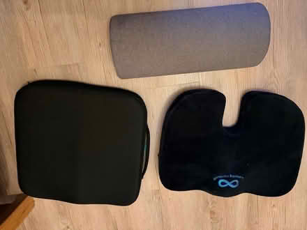 Photo of free Memory foam posture cushions and footrest (Lamorbey DA15) #1