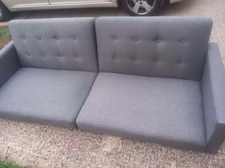 Photo of free Grey sofa bed (Marston OX3) #1