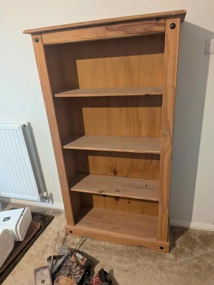 Photo of free Corona 3/4 High Wooden Bookcase (Maidstone ME15) #1