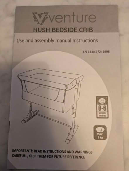 Photo of free Bedside Crib (Sidcup DA15) #2