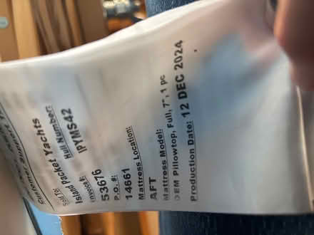 Photo of free Virtually New Mattress (Bainbridge Island) #2