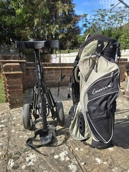 Photo of free Golf cart and bag (HA7. Nr Stanmore station) #2