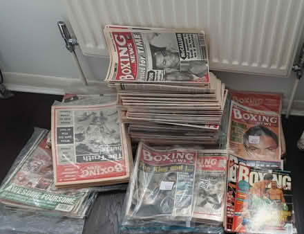 Photo of free Over 300 boxing news magazines (Canning Town E16) #1