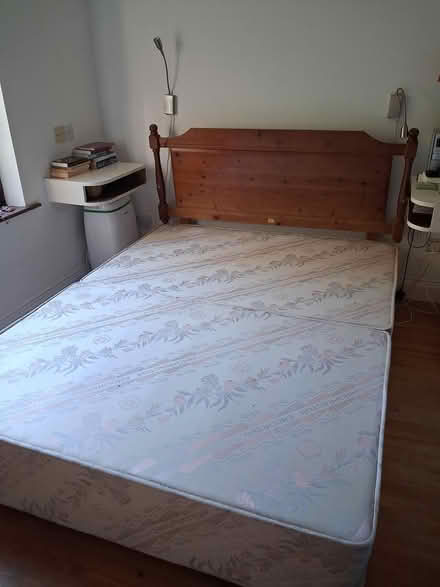 Photo of free 5 foot bed base and headboard (11 km west of Cork City) #1