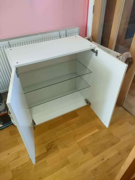 Photo of free large white wall unit (Bomere Heath SY4) #1