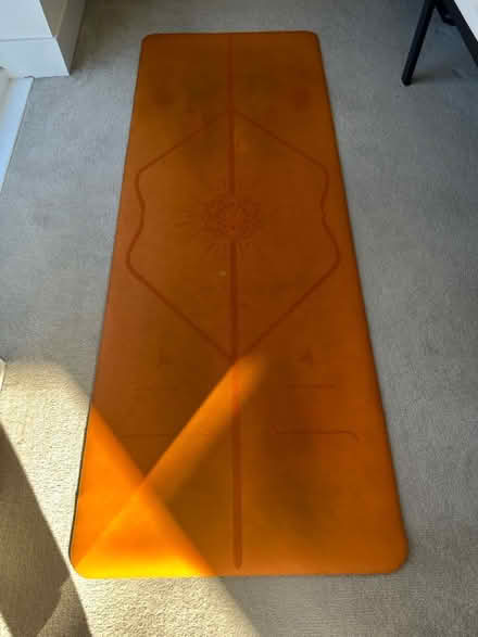 Photo of free LIforme yoga mat - orange (Thames Barrier Park E16) #1