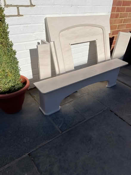 Photo of free Marble stone fireplace surround (Hedge End SO30) #1