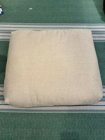 Photo of free Meditation Cushion, linen, with hemp filling (Ravenscourt Park W6) #1