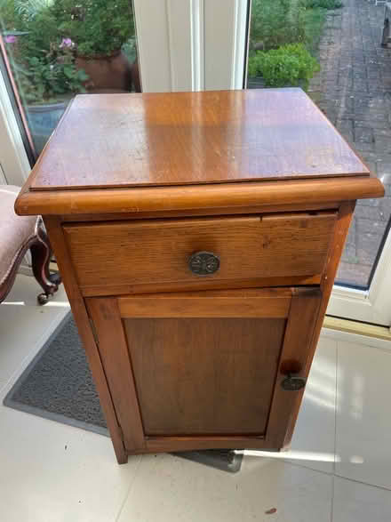 Photo of free Vintage wooden bedside cabinet (Addiscombe CR0) #1