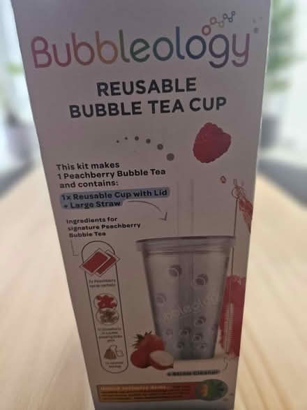 Photo of free Reusable bubble tea cup (Willaston CH64) #3