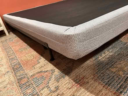 Photo of free Metal bed frame & gray box spring (Powder Springs & Bellemeade) #3