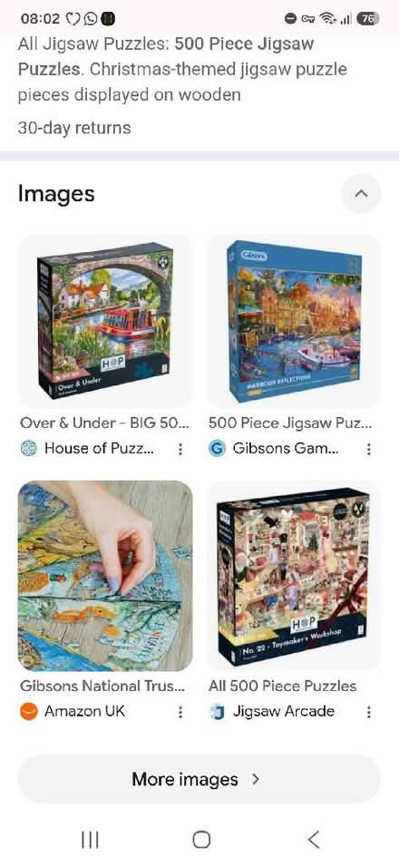 Photo of 500 piece jigsaws (Sutton HU8) #1