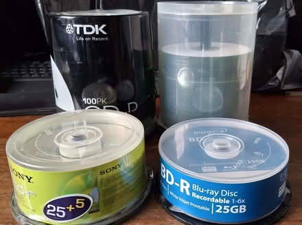 Photo of free CD-R and BD-R (Chertsey KT16) #2
