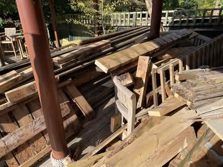Photo of free A large supply of used decking (The Highlands TN39) #1